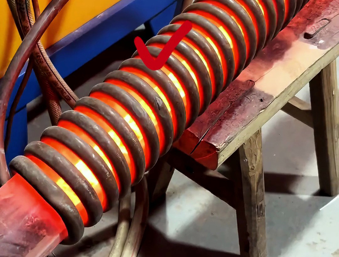 1分鐘學會螺紋鋼筋加熱！橫放均勻豎放便捷，你選哪種？